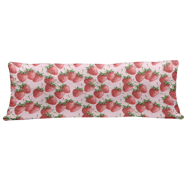 Bless international Fruit Fleece Pillow Cover Wayfair